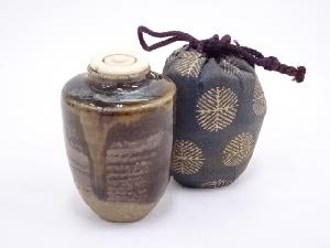 肩衝茶入（仕覆付）　□z